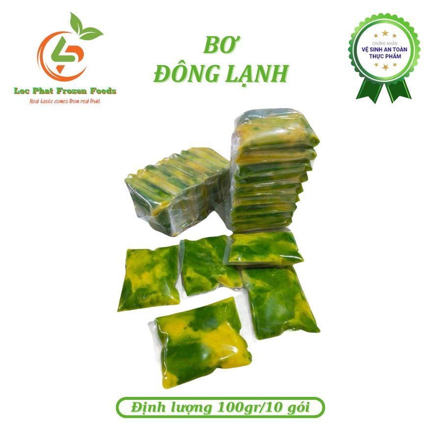 Bơ Booth/034 Đông Lạnh Định Lượng 100gr
