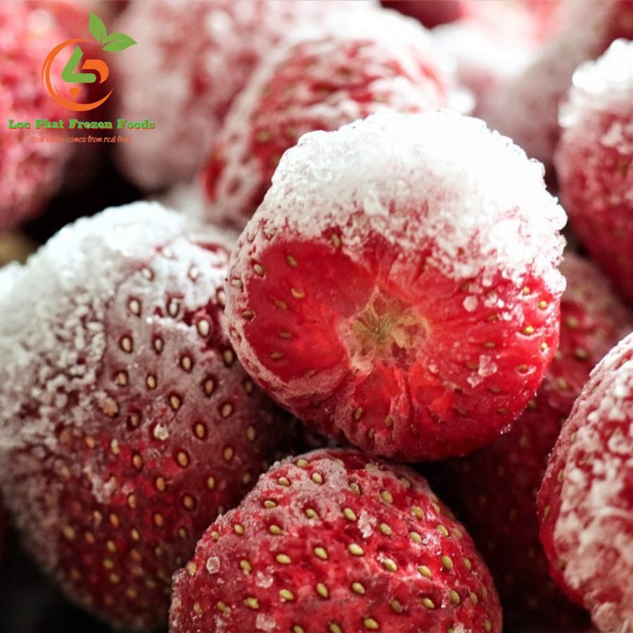 Dâu tây Đà Lạt đông lạnh